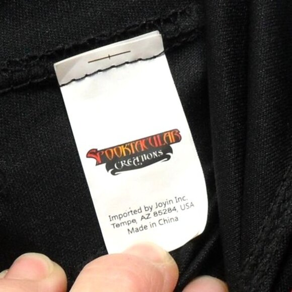 Spooktacular Creations Ninja Warrior Costume With Hood & Tiger Print Kids Size L - Picture 4 of 11